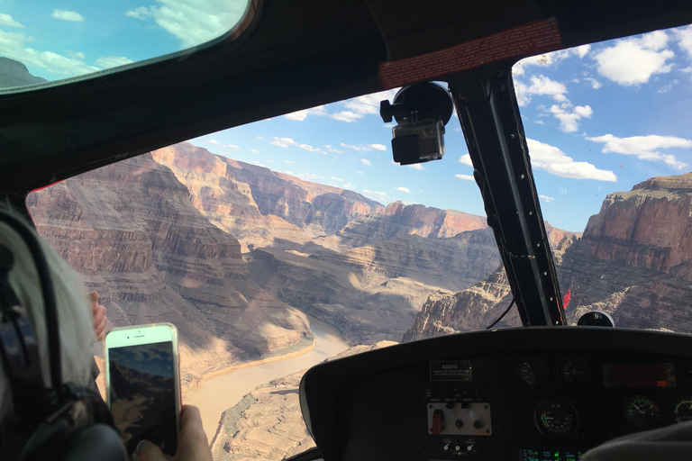 Las Vegas : Tour du Grand Canyon en hélicoptère au-dessus et en dessous du Rim