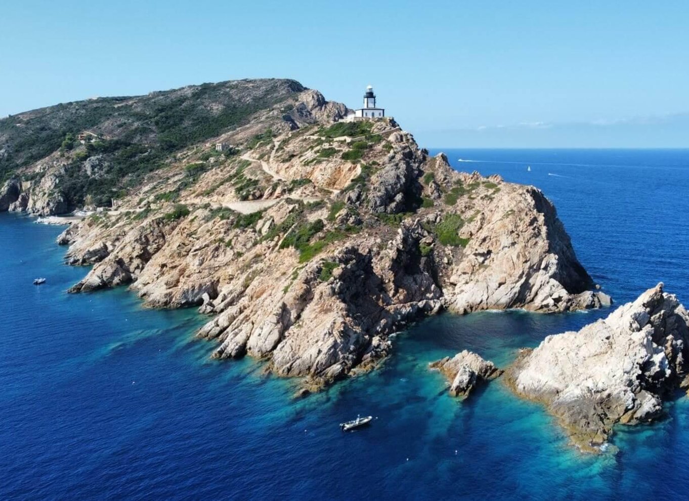 Calvi: Snorklingstur med båd ved reservatet