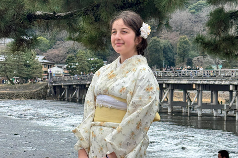 Economical Tokyo Tour by Trains with KIMONO Experience