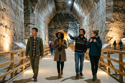 From Bucharest : Salt Mine & Dracula's Tomb Island Tour VIP TOUR Bucharest : Salt Mine & Dracula's Tomb Island Tour