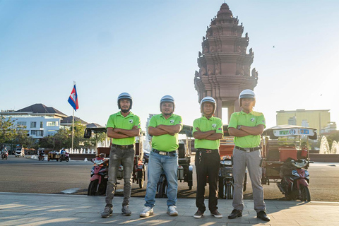 Phnom Penh: Private Tuk Tuk Tour ( English Driver) Option 02: Phnom Penh City Tour by Tuk Tuk