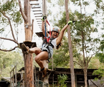 Tamborine Mountain: TreeTop Challenge Adventure Park