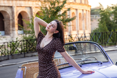 Rome: Private Editorial Shoot at Trevi Fountain or Colosseum Early Morning Trevi Fountain: 30-Minute Private Shoot