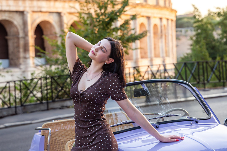 Rome: Private Editorial Shoot at Trevi Fountain or Colosseum Early Morning Trevi Fountain: 30-Minute Private Shoot