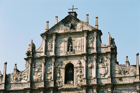 From Hong Kong: Private Macau Heritage Tour with transfer