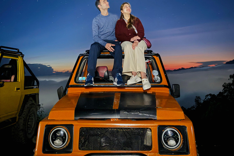 Bali: Sunrise Tour by 4WD Jeep and Instagramable Cafe Enttrance Tickets to The Janu Natural Hot Spring