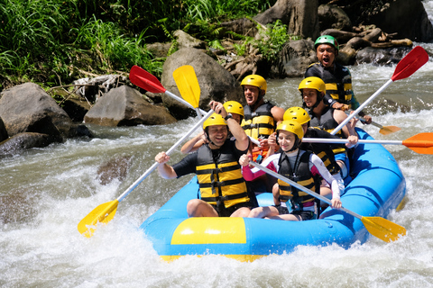Ubud: Ayung River Rafting & Kuber Quad with Cave & Waterfall Single/Tandem ATV Quad & River Rafting | Transfer Gianyar