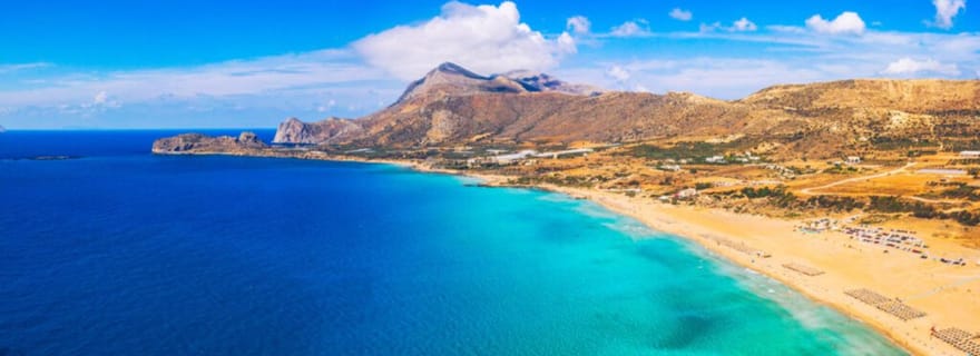 Falasarna : escapade d'une journée à la plage avec prise en charge à l'hôtel