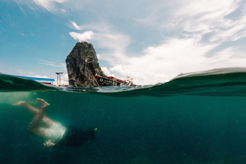 Krabi: 4 Islands by Longtail Boat with Lunch & Snorkeling