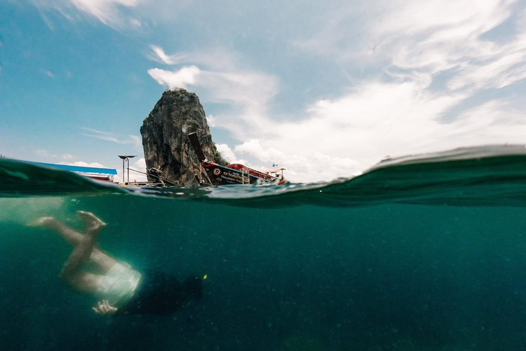 Krabi: 4 Islands by Longtail Boat with Lunch & Snorkeling