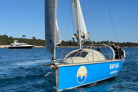 Golf-Juan : Lérinsöarna Segling Upptäcktsresa, snorkling