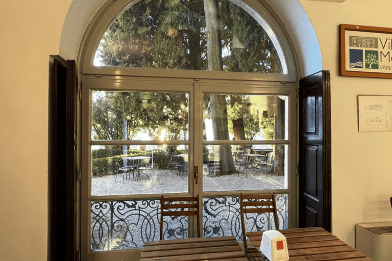 Villa Monastero in Varenna with aperitif