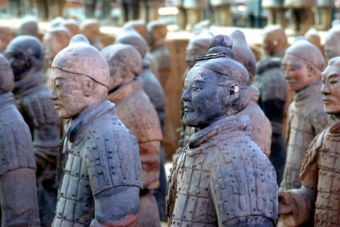 Xi'an: Terracotta Army Small Group Tour (8 or 15 Guests) 15-Guest Group B: Fixed-Point Pickup+Tickets+Guide