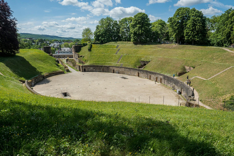 Trier: Tour de corrida com garantia de dicas privilegiadasExcursão em grupo (ponto de encontro: Palastgarten)