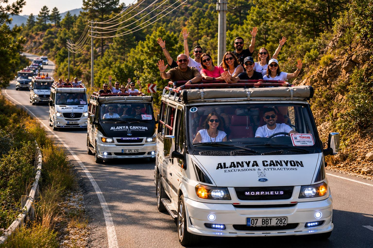 Alanya: Sapadere Canyon, Dim Cave & Dim River Tour + Lunch Core Tour + Dim Cave Entry
