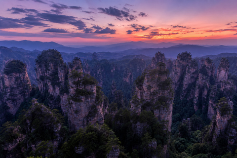 Zhangjiajie: Avatar Mountains E-Ticket & Guide Options 4-Day Park Ticket + 4 Mountain Transport Rides