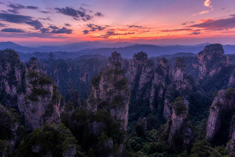 Zhangjiajie: Avatar Mountains E-Ticket & Guide Options 4-Day Park Ticket + 4 Mountain Transport Rides