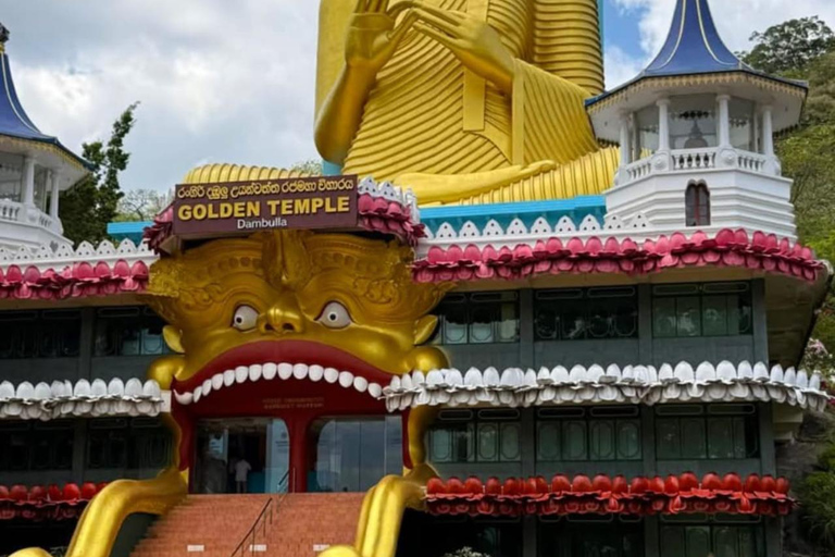 From Kandy: Dambulla to Sigiriya Day Trip By Car Kandy to Sigiriya Day Trip By Car (Private)