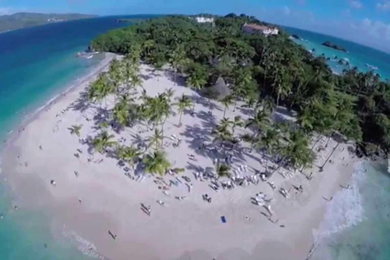 Cascata El Limón e Ilha Cayo Levantado desde Bayahibe