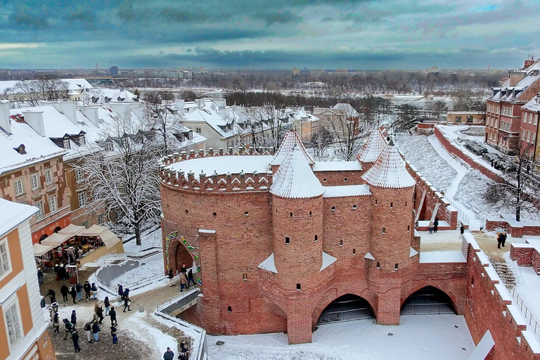Old & Modern Warsaw Walking Tour with Free Drone Photo