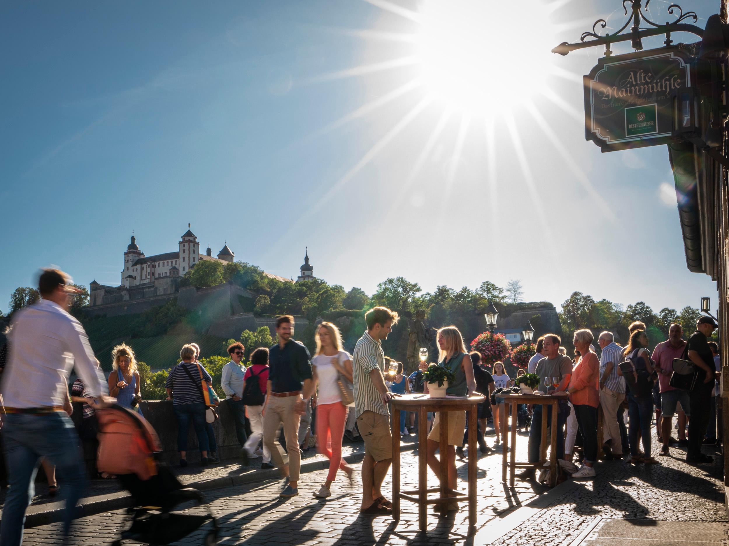 Würzburg: Geführte Tour mit fränkischem Wein