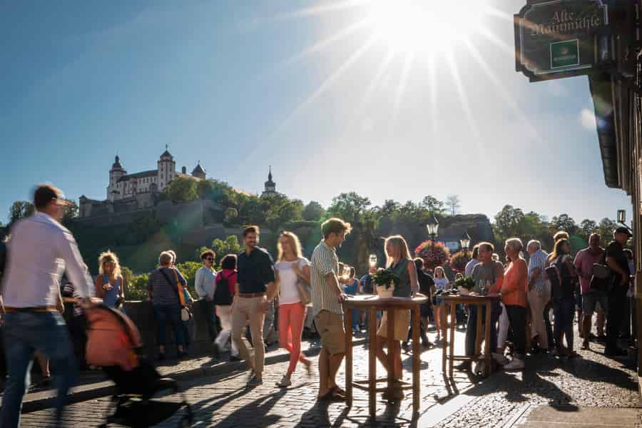 Würzburg: Geführte Tour mit fränkischem Wein