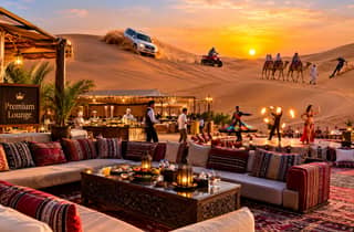 Dubai: VIP-Wüstensafari, Quadfahren, Kamelritt & Barbecue-Dinner