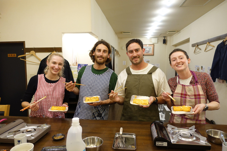 Osaka : Cours de cuisine japonaise avec expérience MatchaKushikatsu et Matcha