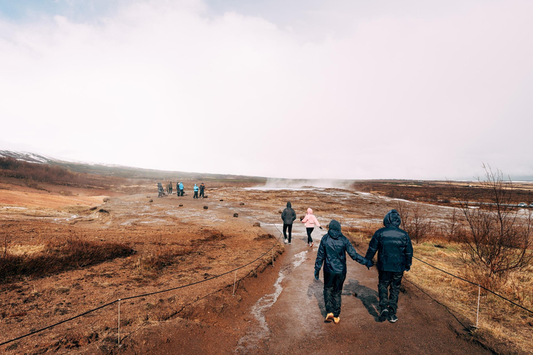 Private Golden Circle with Snowmobile Ride from Reykjavik