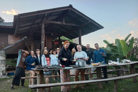 Chiang Mai: 2-Day Jungle Trek with Elephant Farm & Raft Ride Hotel Pickup and Drop-off (within Pickup Area)