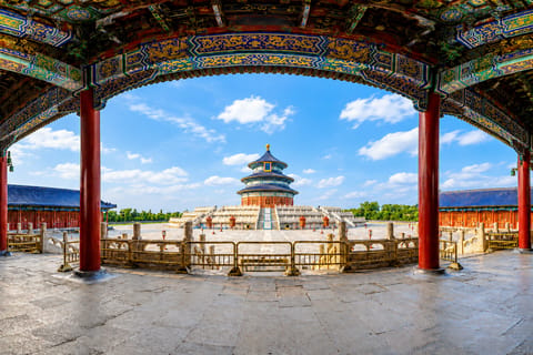 Beijing: Entry to Temple of Heaven Park