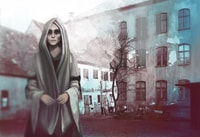 Malm Ghost story, jogo de passeio a pé auto-guiado - Hizvo