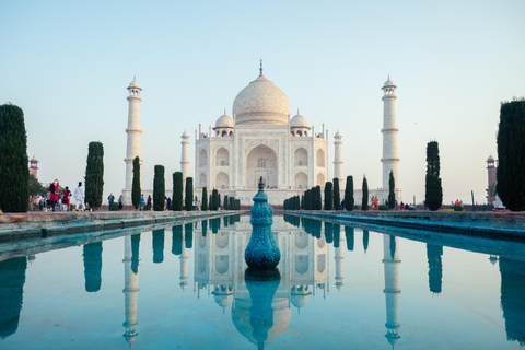 Visita guiada a pie por agrafort, jama masjid y tajhmahalTaxi + Guía