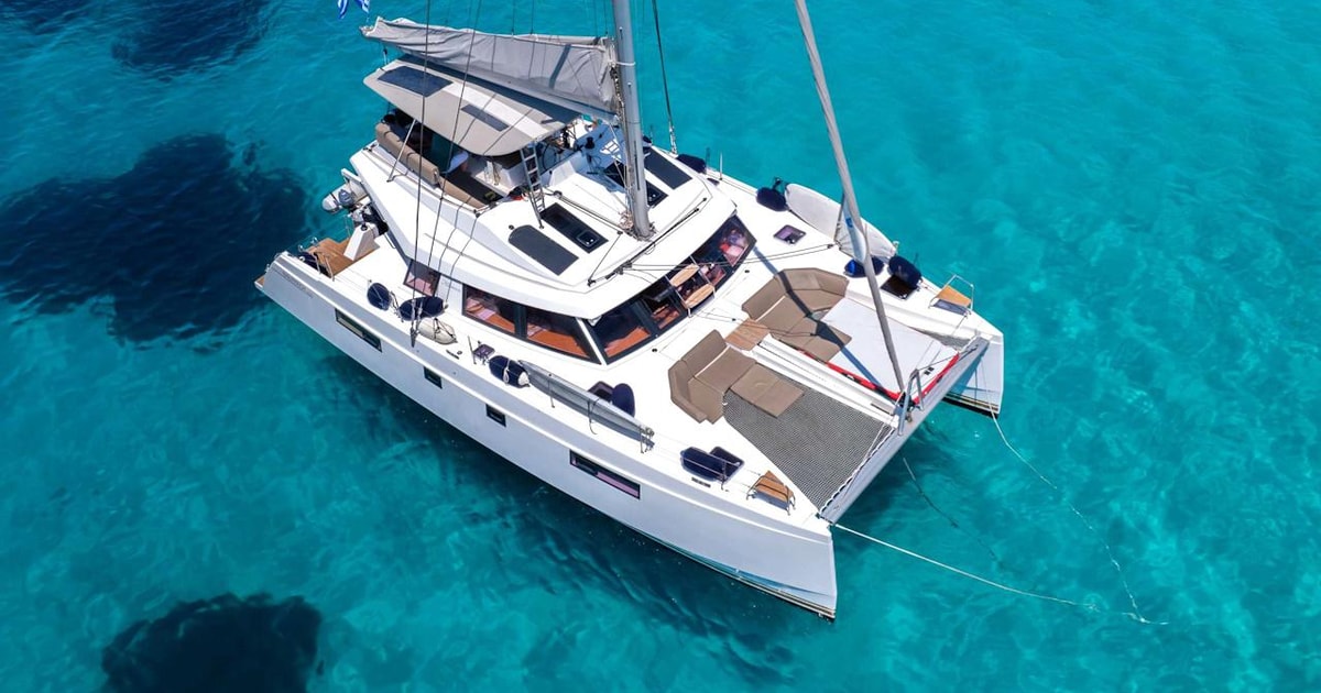 rent a catamaran chania