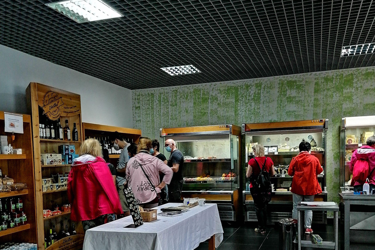 Visite d&#039;une demi-journée au fromage de Sao Jorge