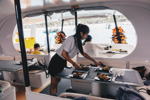 Phuket Luxury Small Group Yacht Tour & Water Toys & Racha