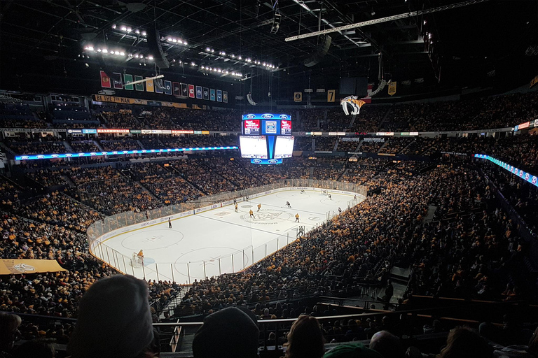 Nashville: Nashville Predators Ice Hockey Game Ticket Lower Sideline