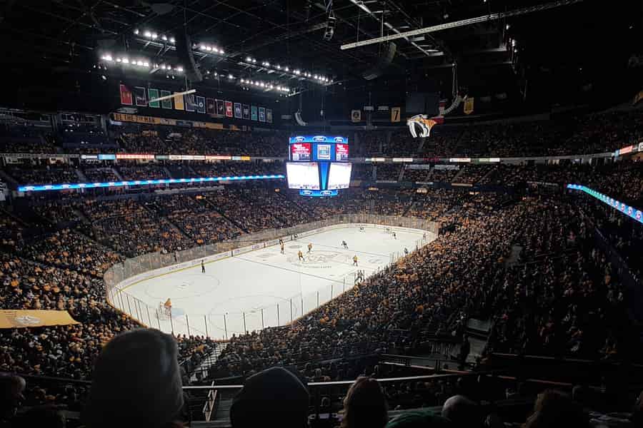 Nashville: Nashville Predators Eishockey Spiel Ticket. Foto: GetYourGuide Nashville: Nashville Predators Eishockey Spiel Ticket. Foto: GetYourGuide