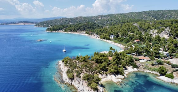 Thessaloniki: Chalkidiki/Sithonia Swim, Sunset & Olive Tour