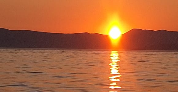 Romantic sunset trip to Stara Baška bays with wine tasting