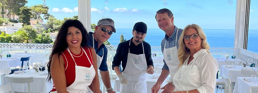 Capri : cours de cuisine exclusif en petit groupe avec boisson et cadeau