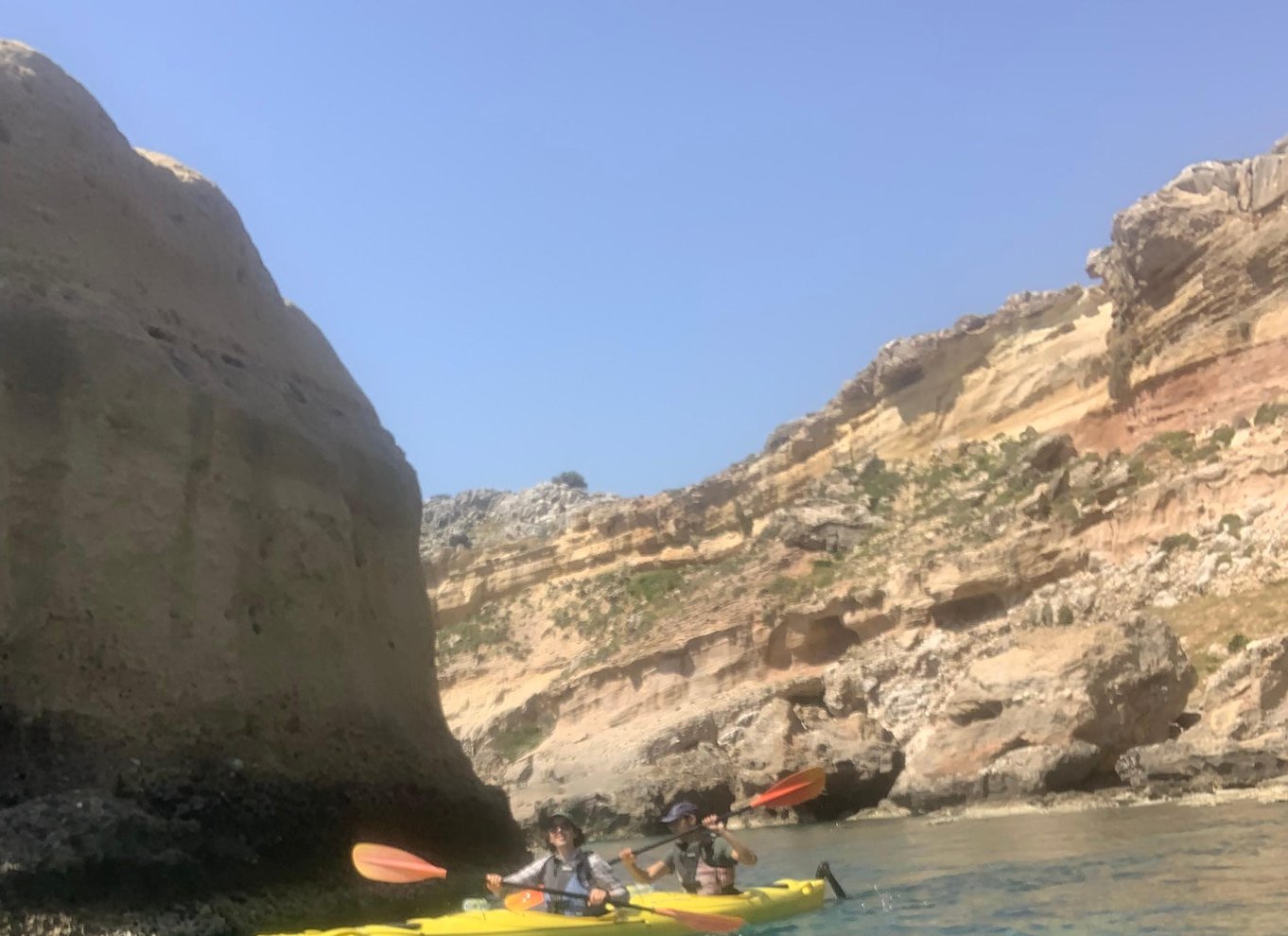 Havkajak på Rhodos "I piraternes fodspor"