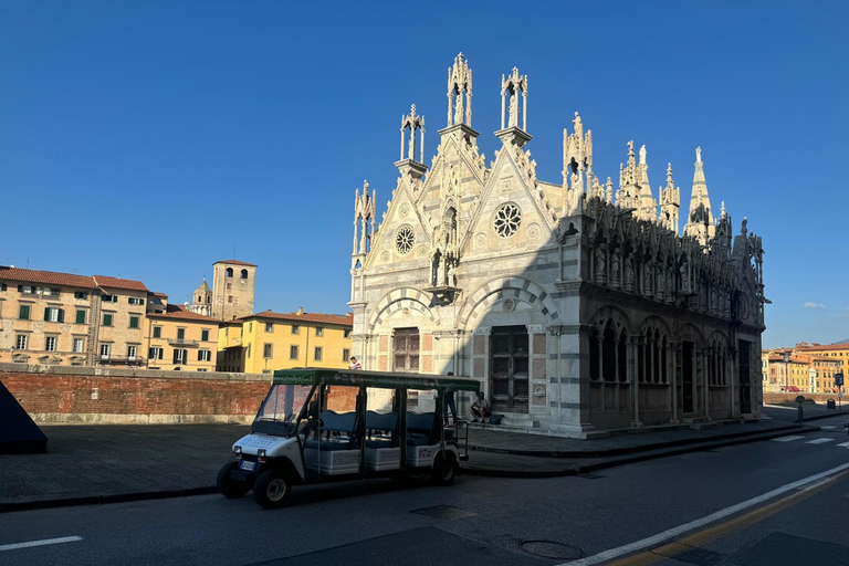 Pisa: Beyond the Tower Round-trip Golf Cart Tour Pisa: Beyond the Tower (1h round-trip tour)