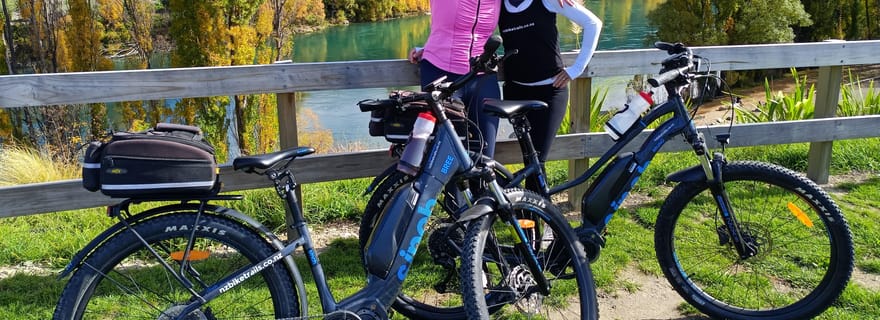 Depuis Wanaka - Parcourez la piste Dunstan à vélo avec retour en navette