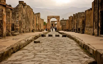 Von Pompeji aus: Rundgang mit Führung durch die Ausgrabungen
