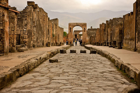 Transfer från Positano till Neapel &amp; 2 timmars stopp vid Pompeii-platsenBesök Pompeji från Positano