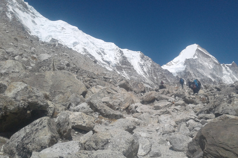 EBC Trek en vlieg terug per helikopter