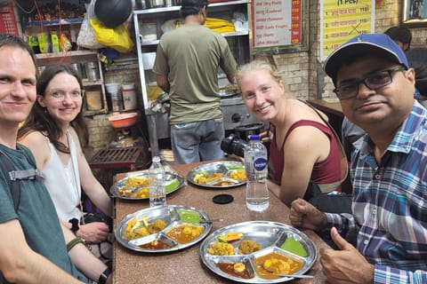 Food walking Tour in heritage Delhi