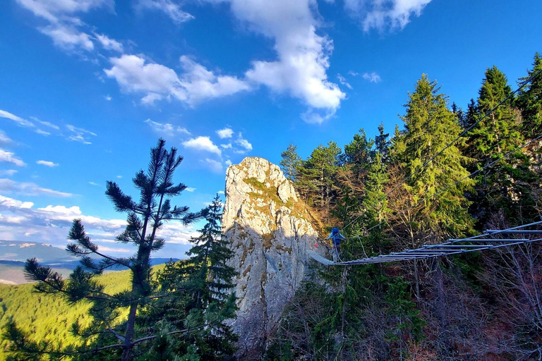 萨拉热窝：特雷贝维奇山铁索攀岩导览之旅Sarajevo: Trebević Mountain Via Ferrata Guided Tour