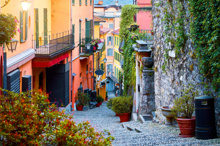 From Milan: Lake Como, Bellagio & Lugano with Scenic Cruise Portuguese Language